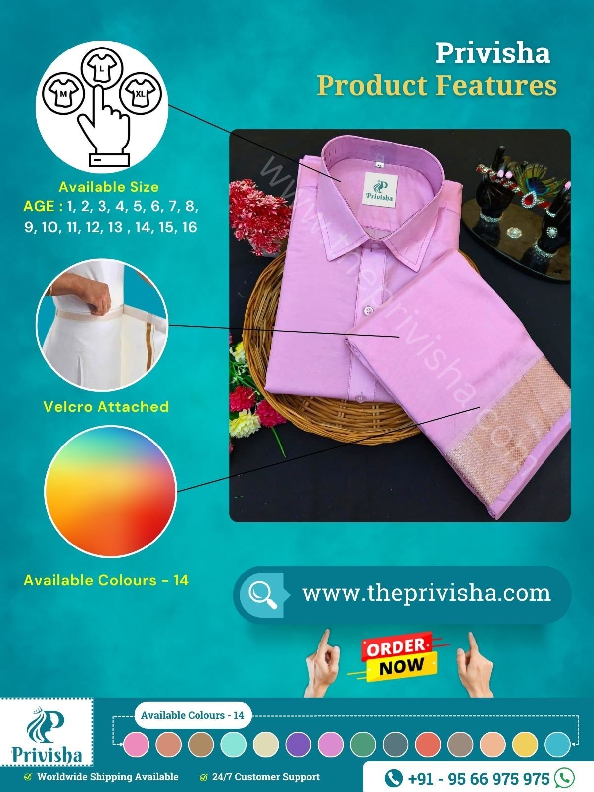 Privisha-Pink-Silk-Shirt-and-dhoti-combo-Set-features-1.jpg
