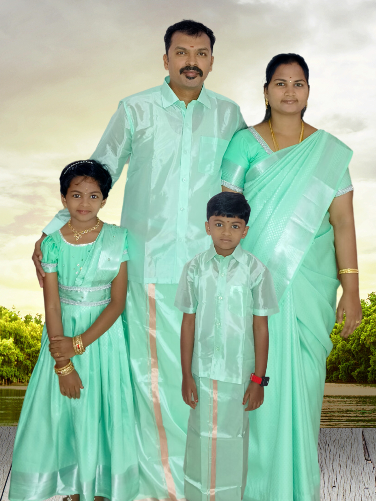 Privisha-Silk-Shirt-and-Dhotis-Combo-Set-Elegance-green.png