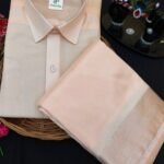 Privisha Silk Shirt and Dhotis Combo Set – Smoothy Orange