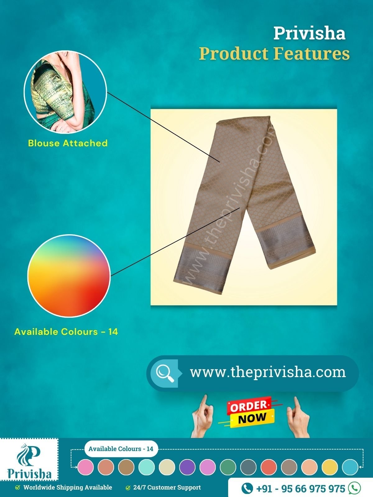 Privisha-Silver-Green-Soft-Silk-Saree-combo-Set-features.jpg