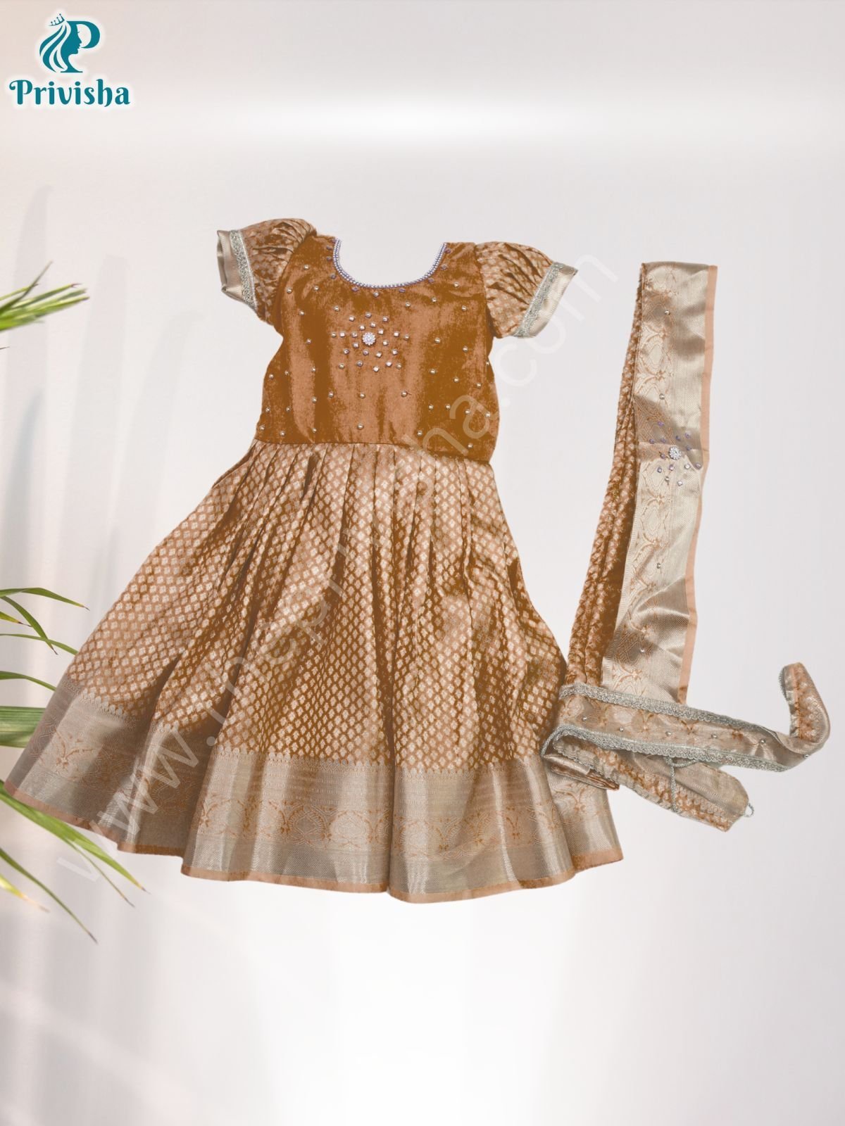 Privisha-Soft-Silk-Pattu-Pavadai-Combo-Set-Coffee-2.jpg