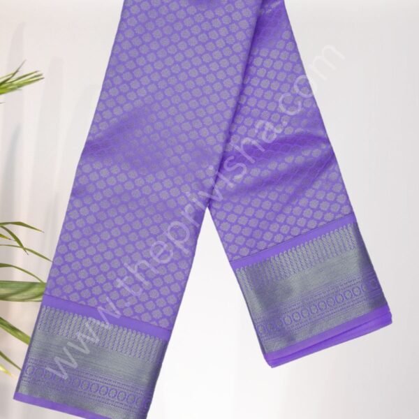 Privisha Soft Silk Saree Combo Set - Lavender