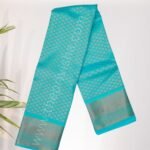 Privisha Soft Silk Saree Combo Set - Peacock blue