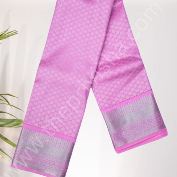 Privisha Soft Silk Saree Combo Set - Pink