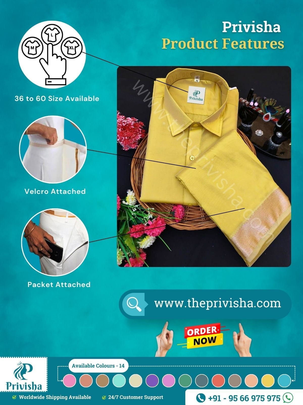 Privisha-Zari-Gold-Silk-Shirt-and-dhoti-combo-Set-features.jpg